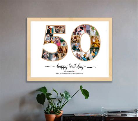 50th anniversary gifts etsy